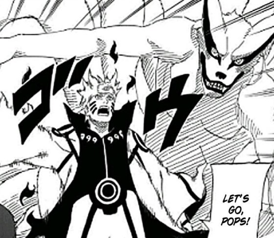 Naruto and Minato to go