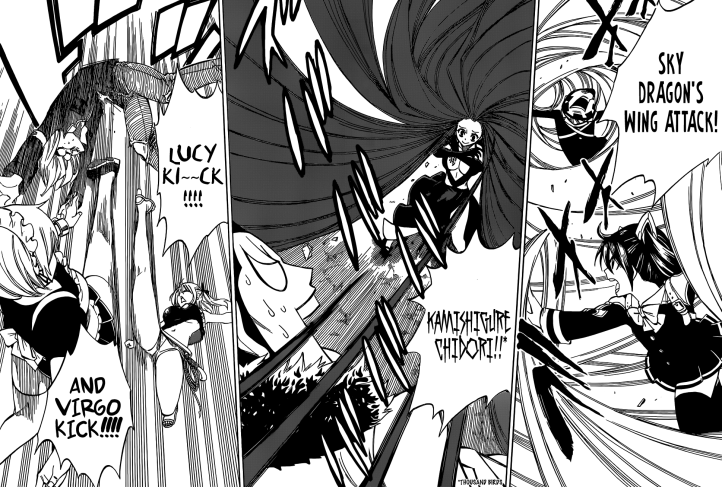 Wendy, Flare and Lucy attack back