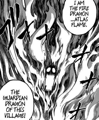 Atlas Flame Guardian Dragon of Village