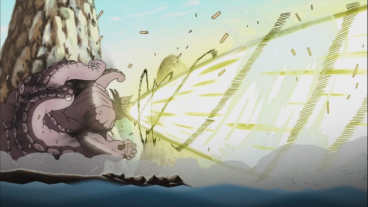 Bee's Bijuu Dama on Suigetsu