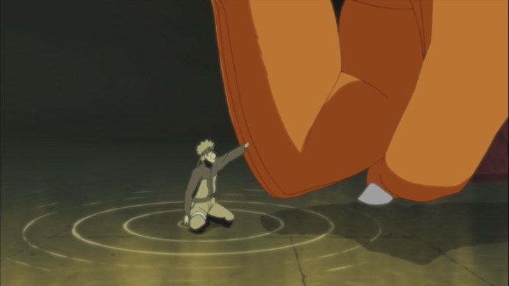 Kurama Naruto Fist Bump Chakra