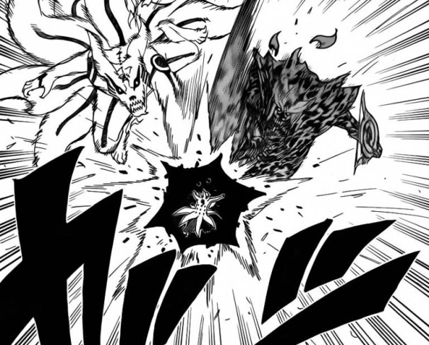 Naruto Kurama Sasuke Susanoo attacks Obito