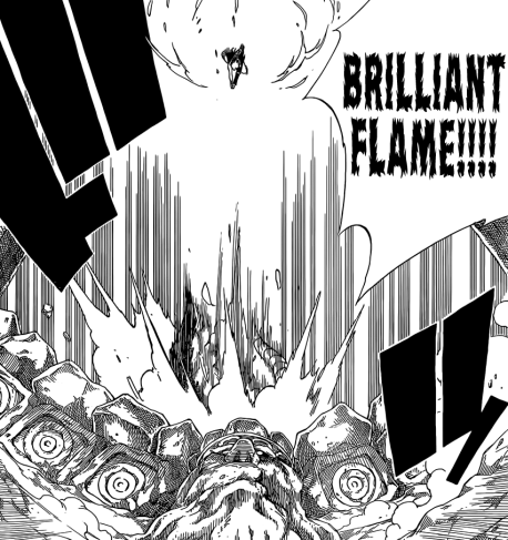 Natsu's Brilliant Flame