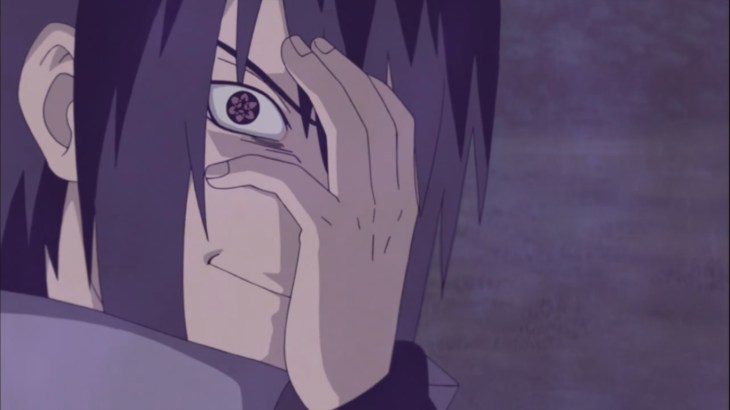 Sasuke likes his new eyes