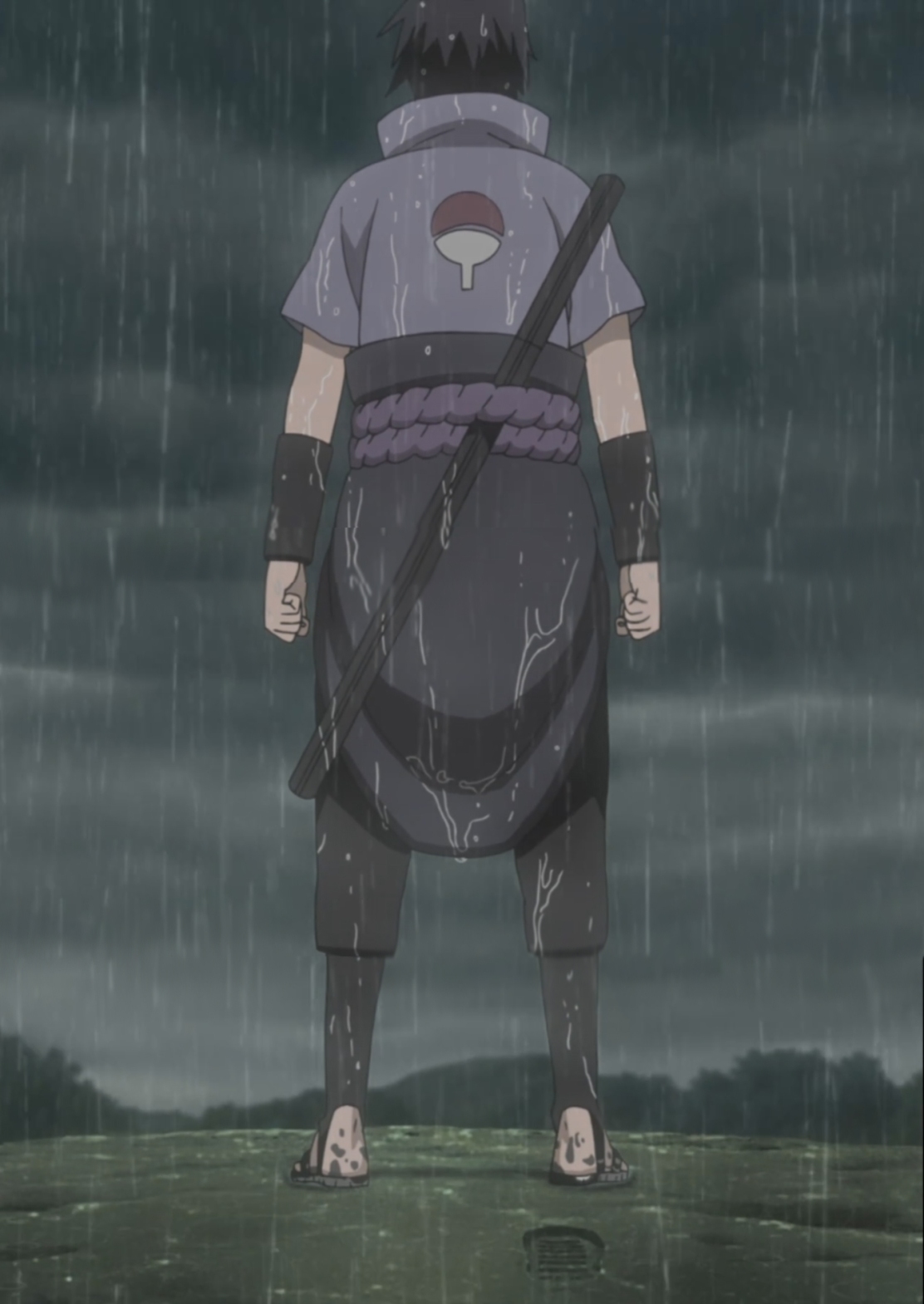 Sasuke Uchiha Goes to Battlefield Naruto