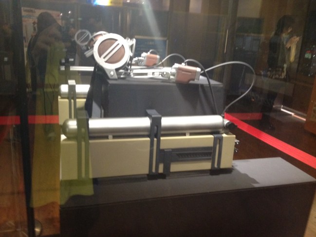 Attack on Titan 3D Maneuver Gear Prototype on Display Side View