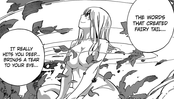 Fairy Tail hears Fairy Tail's words