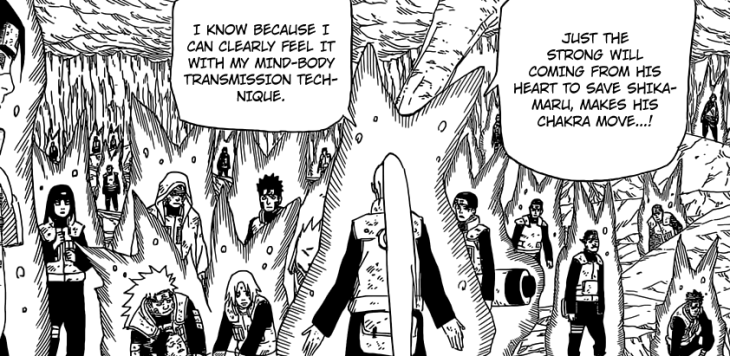 Ino feels Naruto's feelings