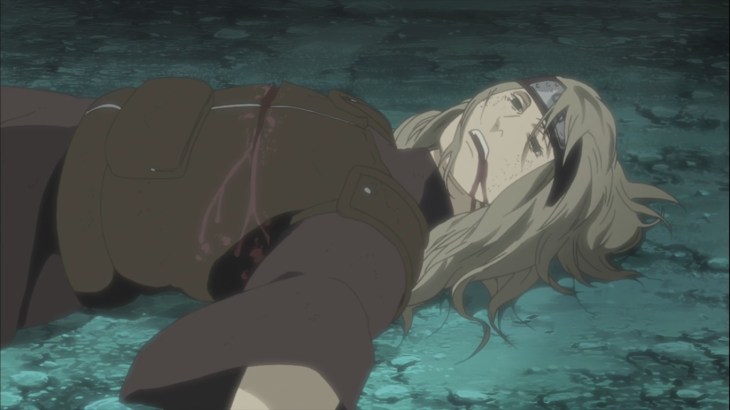 Nonou hurt by Kabuto himself