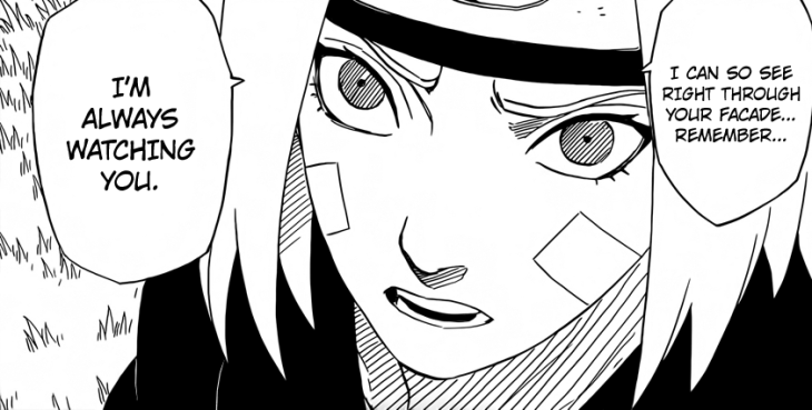 Rin can see through Obito's lies