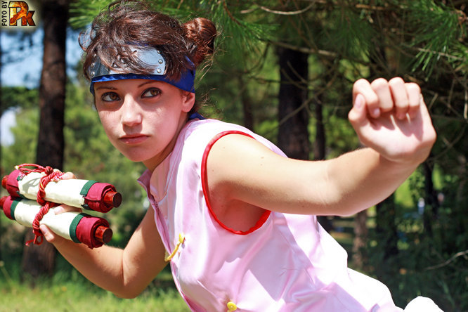 Tenten Naruto Cosplay by AliceCosplay