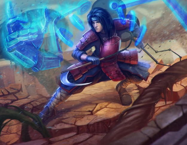 Uchiha Madara Susanoo by Dantecyberman