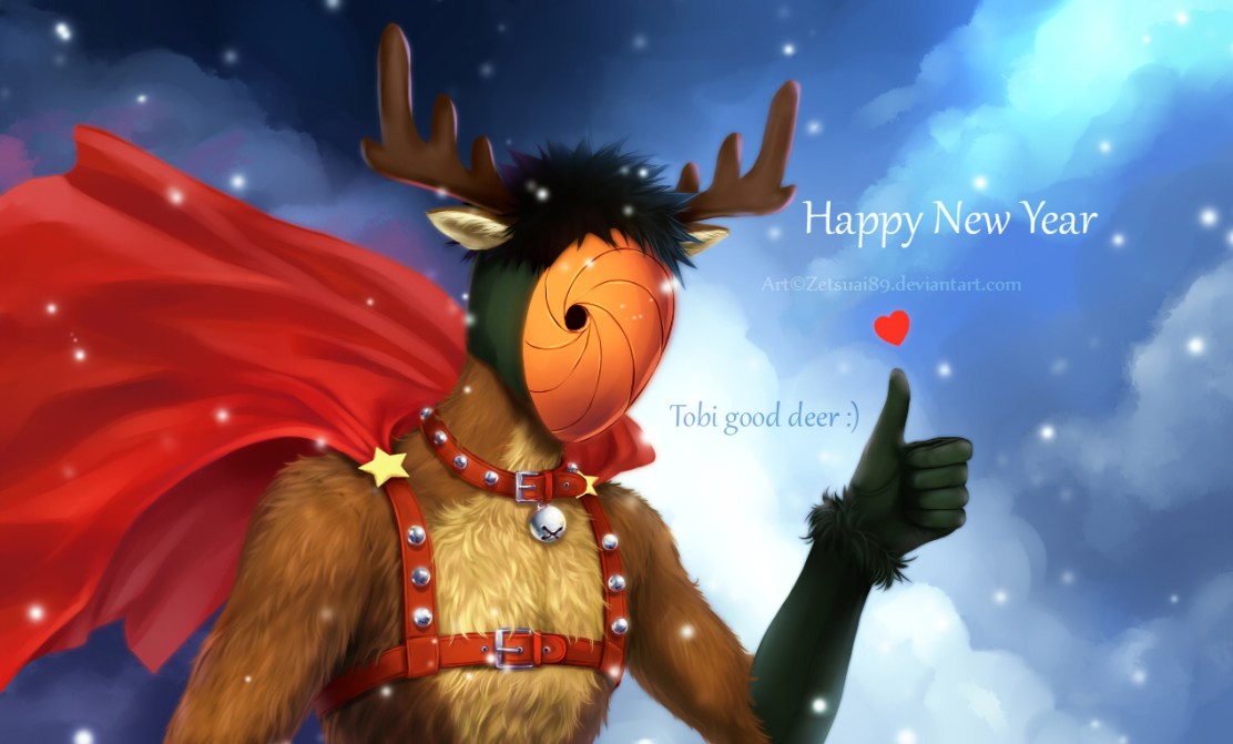 Good Deer - Happy New Year by zetsuai89