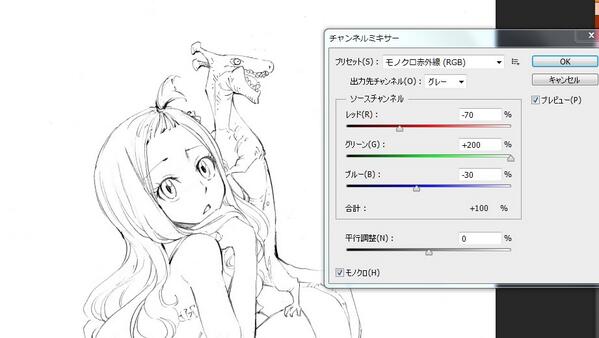 Hiro Mashima Mirajane with Dragon Photoshop options