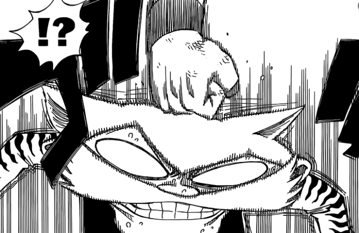 Michello hit by Natsu