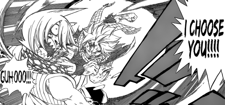 Natsu smacks Jackal