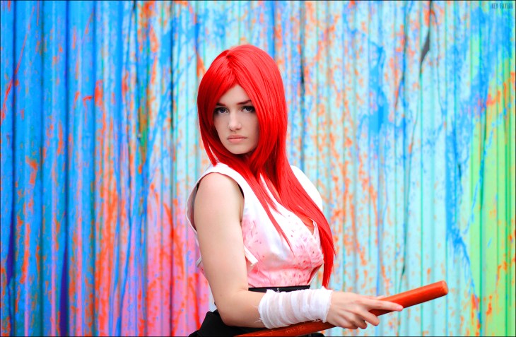 Titania Erza Scarlet Cosplay by KeyTaylor