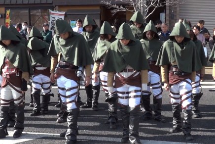 Cosplayers Dance at 14th Basara&nbsp;Carnival