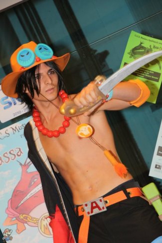 Gol D Ace Alabasta Cosplay by RedAceCosplay
