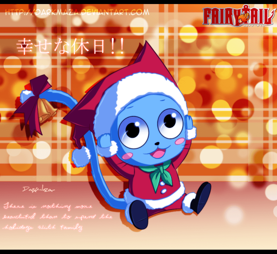 Happy Merry Christmas Fairy Tail by DarkMaza