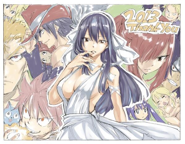 Happy New Year from Hiro Mashima Fairy Tail