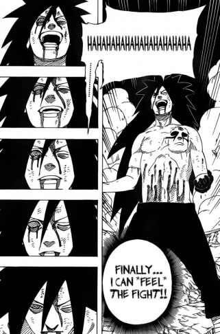 Madara can feel the fight