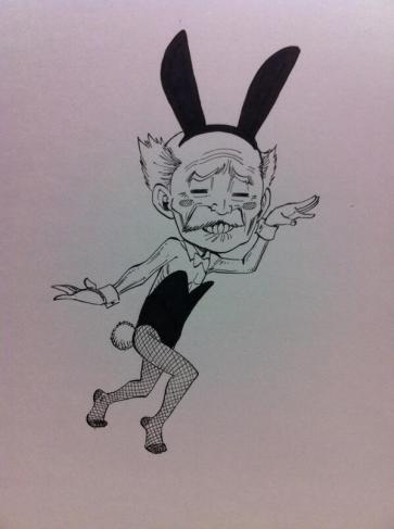 Makarov is a bunny outfit