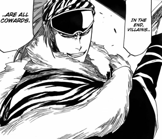 Renji all villains are cowerds