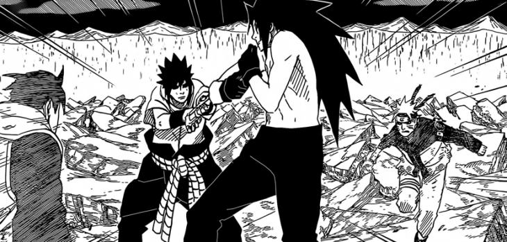 Sasuke Sai Naruto attack Madara