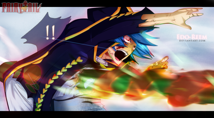 Fairy Tail 368 Jellal hit by Edo-reem