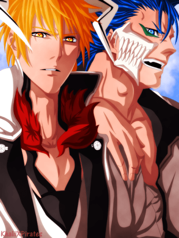 Lets do this Ichigo and Grimmjow by Khalilxpirates