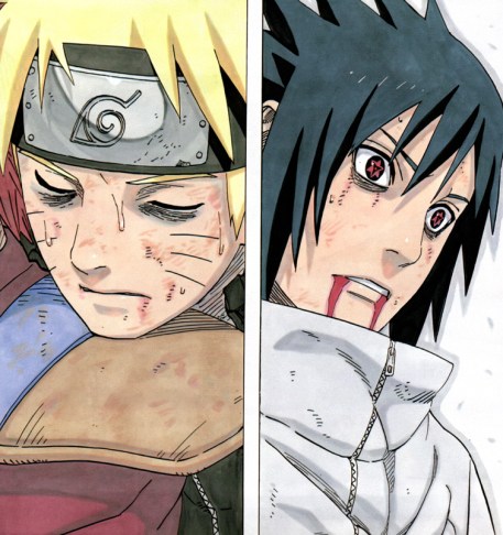 Naruto and Sasuke in trouble Near death