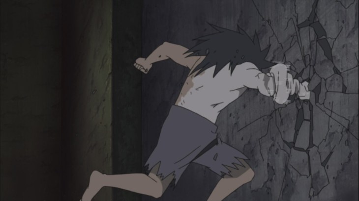 Obito's hand not strong enough