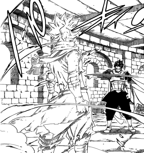 Silver Freezes Natsu