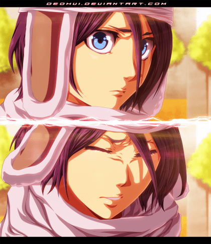 Bleach 569 Rukia Colouring by Deohvi