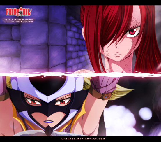 Erza vs Kyouka by salim202
