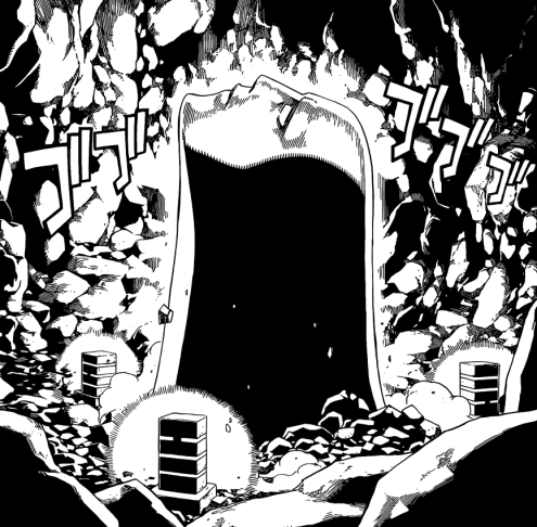 Face weapon breaks seal