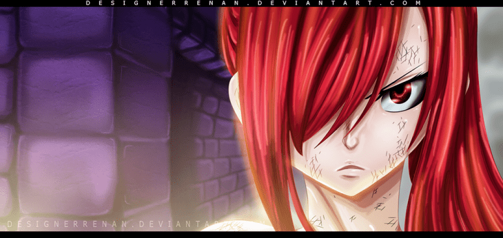 Fairy Tail 372 Erza Scarlet by designerrenan