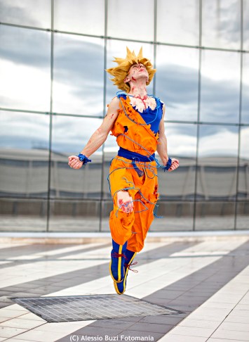 Goku Cosplay Departing for New Adventures by Alexcloudsquall