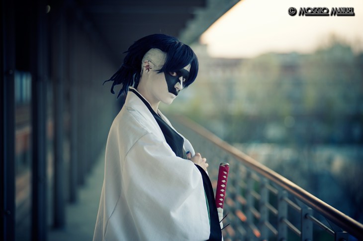 Mayuri Cosplay Looking at you by Miryamaris