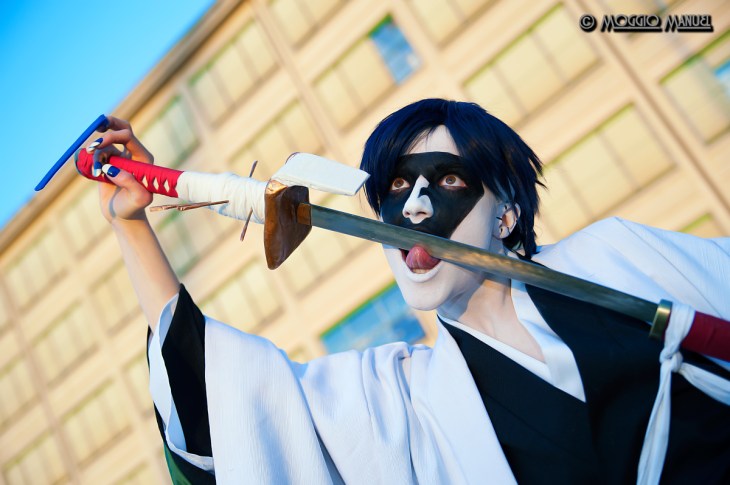 Mayuri Licking Sword by Miryamaris