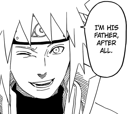 Minato is Naruto's father afterall