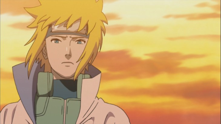 Minato talks to Hiruzen about Kakashi