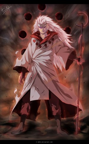Naruto 663 Madara Juubi Mode by I-azu