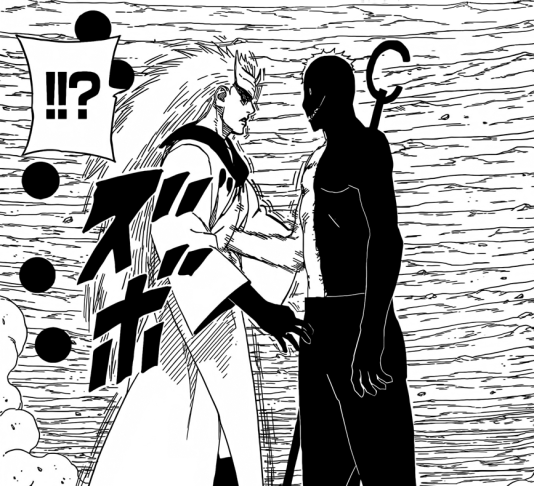 Obito holds Madara's Heart