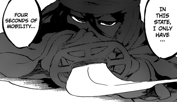 Rukia Absolute Zero can only move for 4 seconds