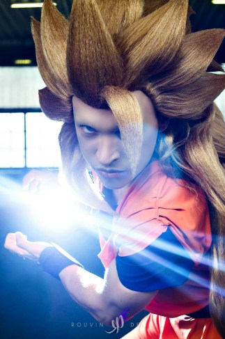 Son Goku Cosplay SSJ3 The Power of Kamehameha by Alexcloudsquall
