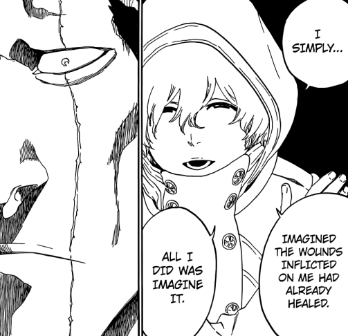 Gremmy Heals wound with Imagination