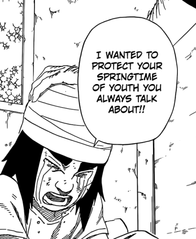 Guy only wanted to protect Dai's Springtime of Youth