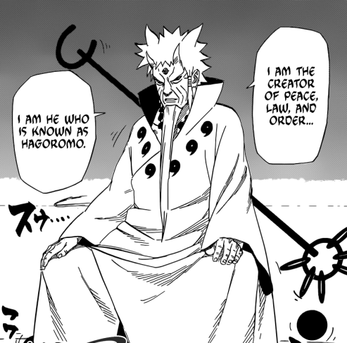 Hagoromo Otsutsuki talks to Naruto